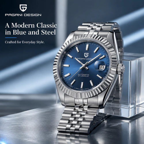 2026 PAGANI DESIGN New Men Mechanical Watches Luxurious Business Automatic Watch 100M Waterproof Stainless Steel Watch for Men