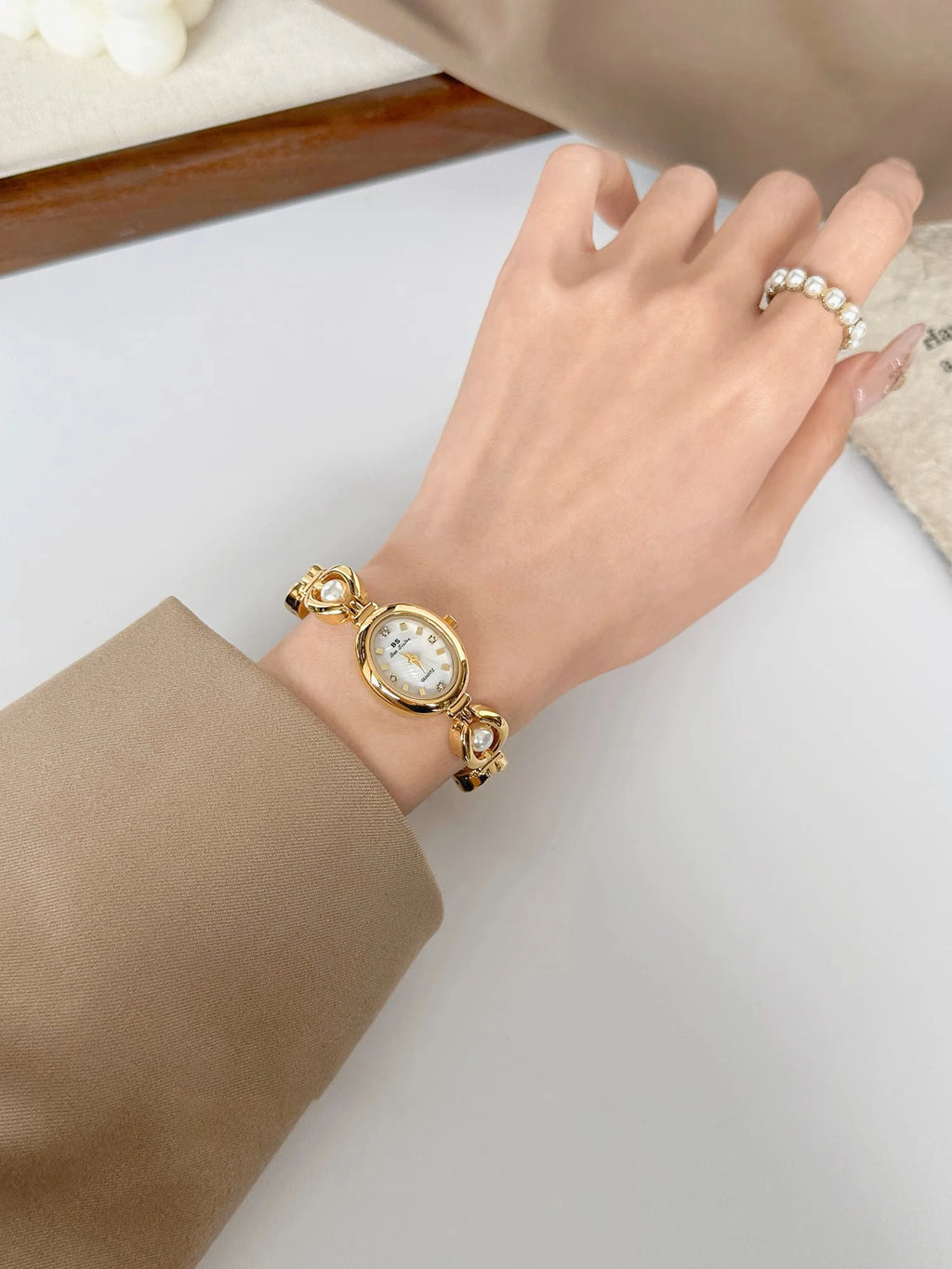Women's Watch Bracelet Quartz Wristwatches Brand Luxury Vintage Casual Small Silver Clock High Quality Watch Ladies