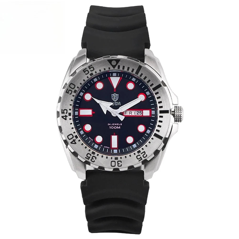 High-Quality Luxury Watch Calendar, Day, Water-Resistant, Luminous Quartz Watch Business Men's Watch Fashion Timepiece