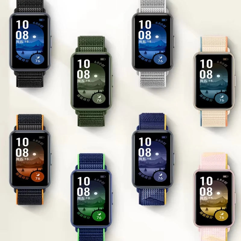 Nylon Loop Strap For Huawei Band 11 Pro Original Comfortable Breathable Bracelet Watchband For Huawei Band 11 Correa Accessories