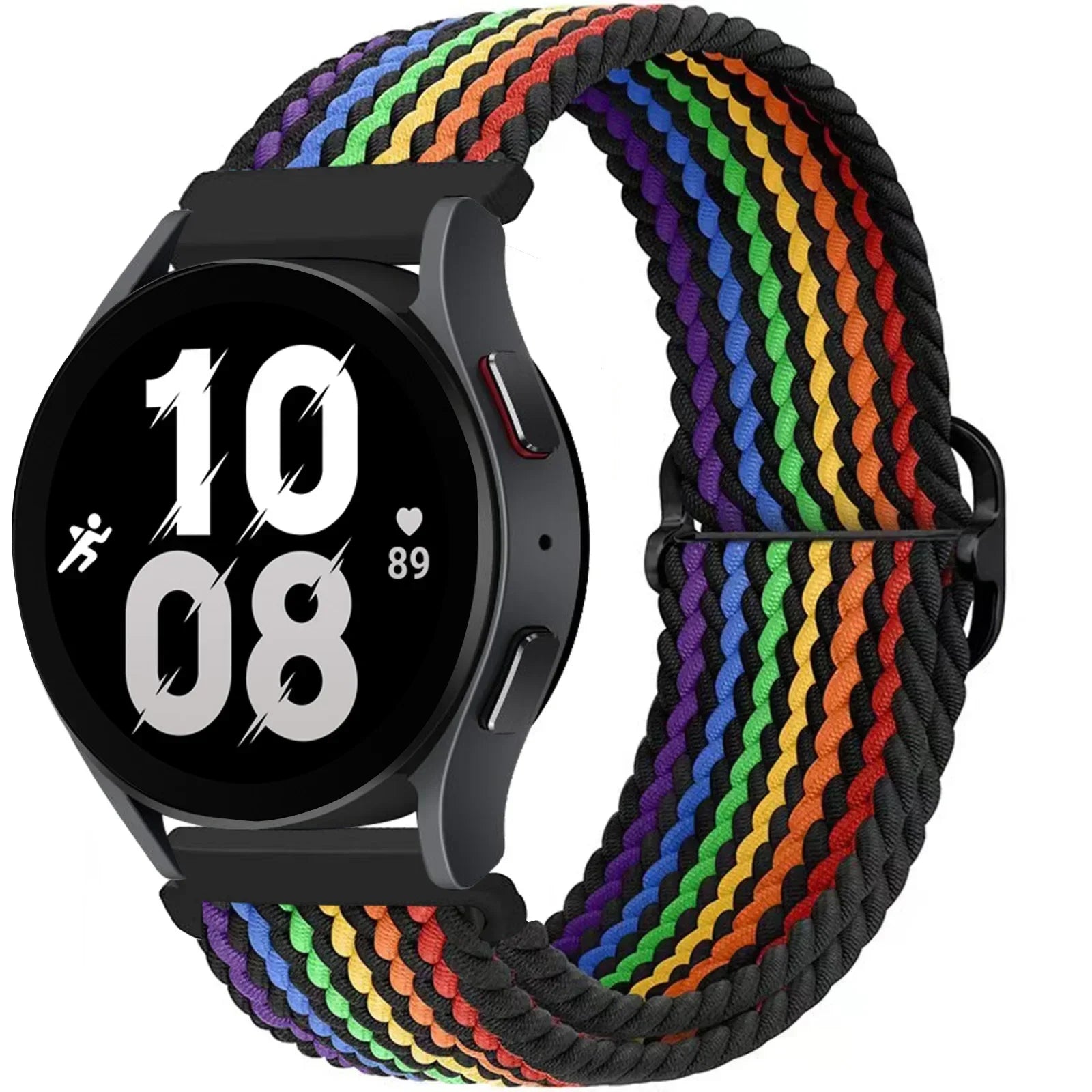 20mm 22mm Elastic Braided Nylon Strap for Huawei Watch GT6 5 4Pro 46mm Bracelet for Samsung Galaxy Watch 7 6 5 4 6/4Classic Band