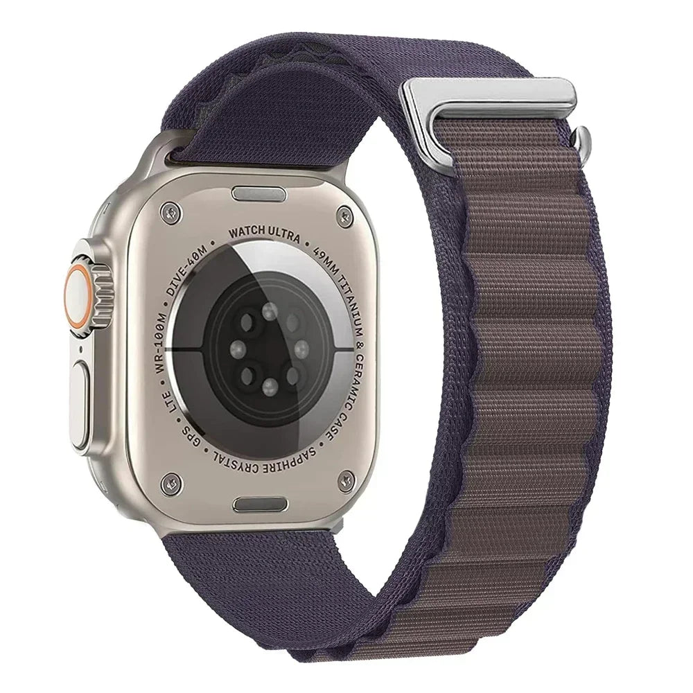 Alpine Strap for Apple Watch Ultra/3 11 10 9 8 7 Band 46mm 49mm 45mm 41mm Nylon Sports Bracelet IWatch 6 5 4 3 SE 44mm 40mm 42mm