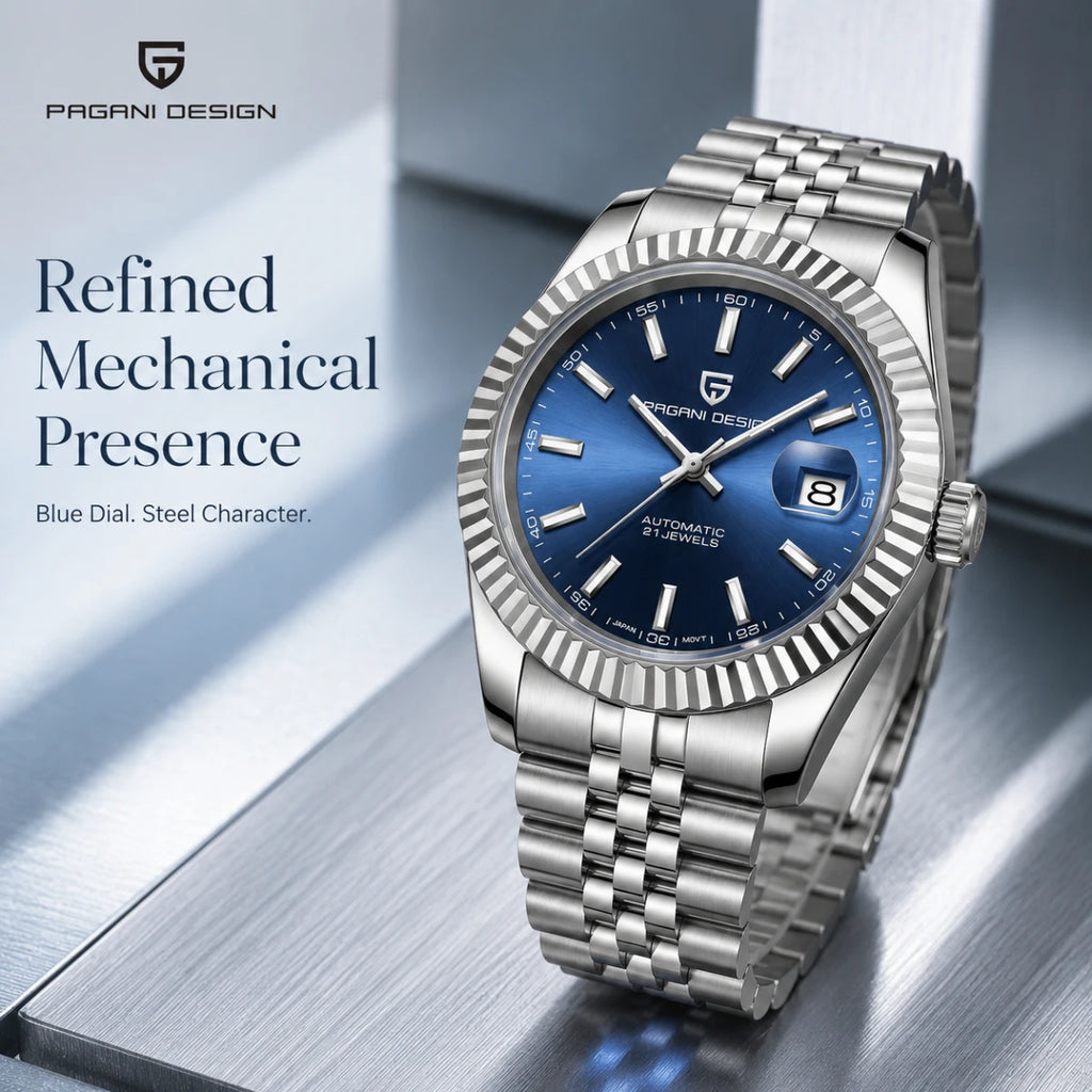 2026 PAGANI DESIGN New Men Mechanical Watches Luxurious Business Automatic Watch 100M Waterproof Stainless Steel Watch for Men