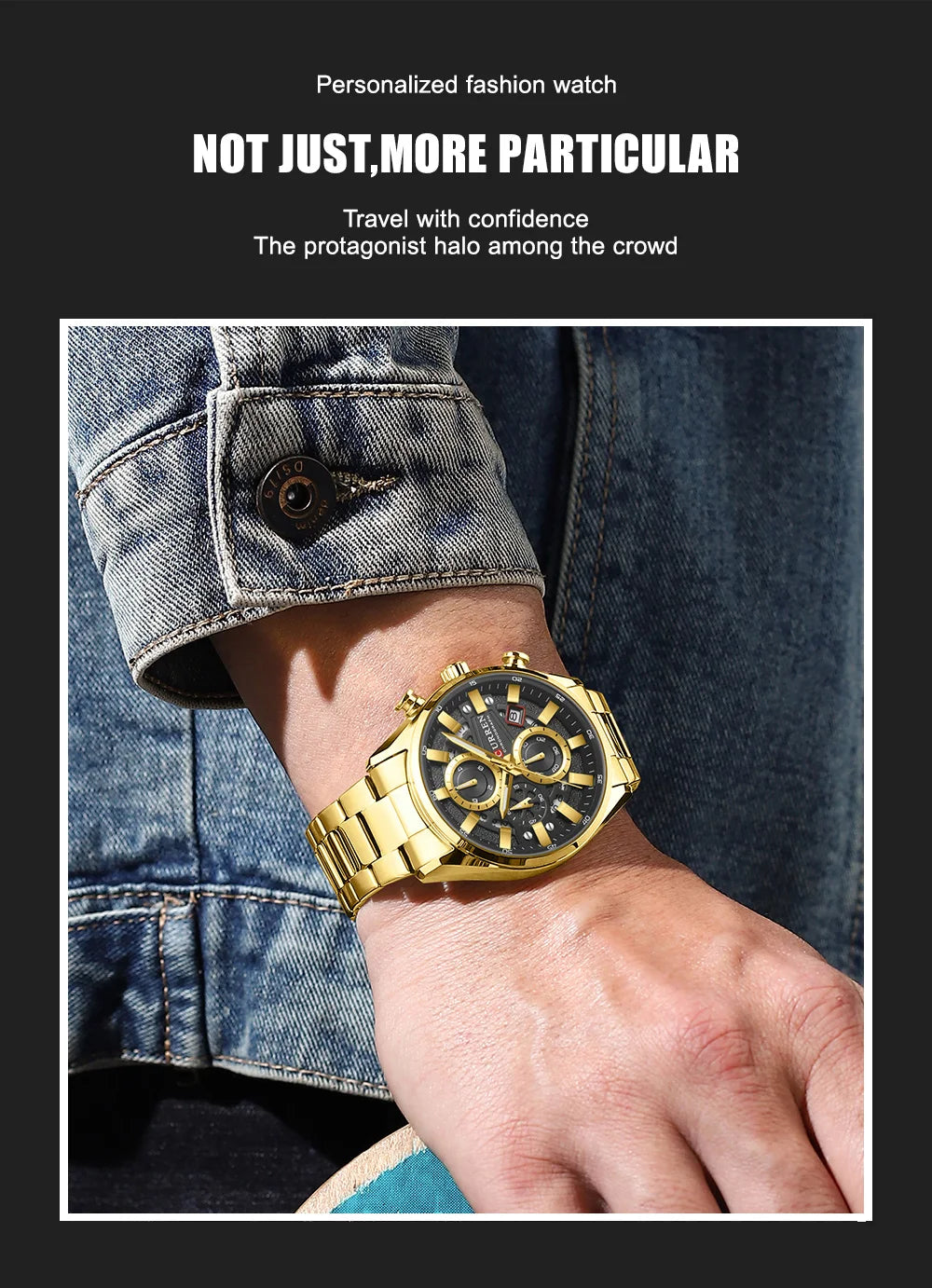 CURREN Top Luxury Business Calendar Multi functional Waterproof Sports Men's Quartz Men Watch Construction Wristwatch for Men