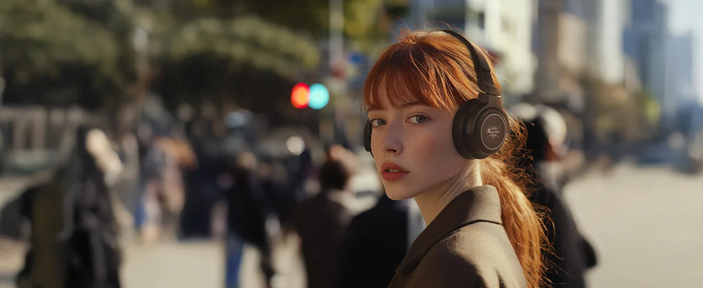 Linsoul Kiwi Ears Aventus Bluetooth Coaxial Driver DJ and Gaming Bluetooth/Wired Headphones Active Noise Cancellation Headphone