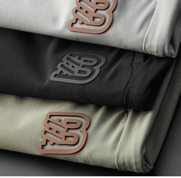 Luxury brand men's letter printed casual pants 2024 summer new ice silk comfortable and breathable casual pocket sports pants