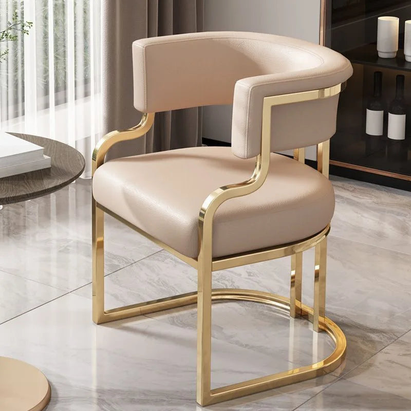 Bedroom Furniture Nordic Furniture Simple Style Dining Chair High-end Tea Chair Reception, Mahjong, Sofa Manicure, Makeup Chair