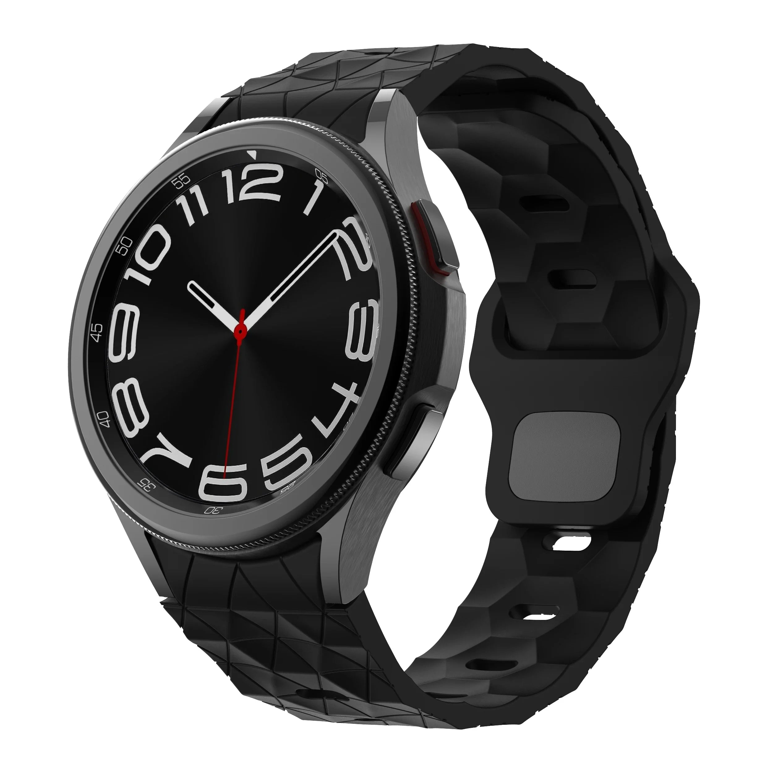 Silicone Strap for Samsung Galaxy Watch 7 6 5 4 40mm 44mm Football Pattern Bracelet Wristband for Watch 6-4 Classic 47mm 46mm