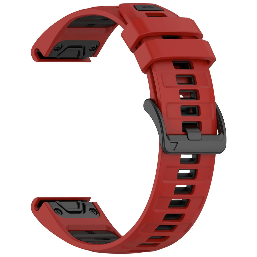 For Garmin Fenix 8 43mm 47mm 51mm Sports Original Silicone Wristband for Garmin Epix/Quatix7/Fenix 7X 6X 7S Pro/Descent Mk3 Band
