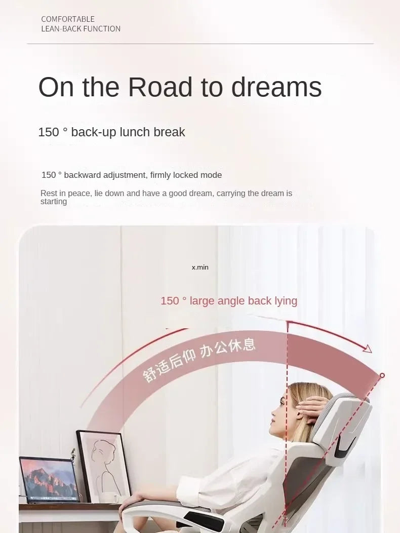 Office Chair, Ergonomic Chair, Adjustable Rotating Computer Chair, Commercial Conference Room, Reclining E-sports Chairs