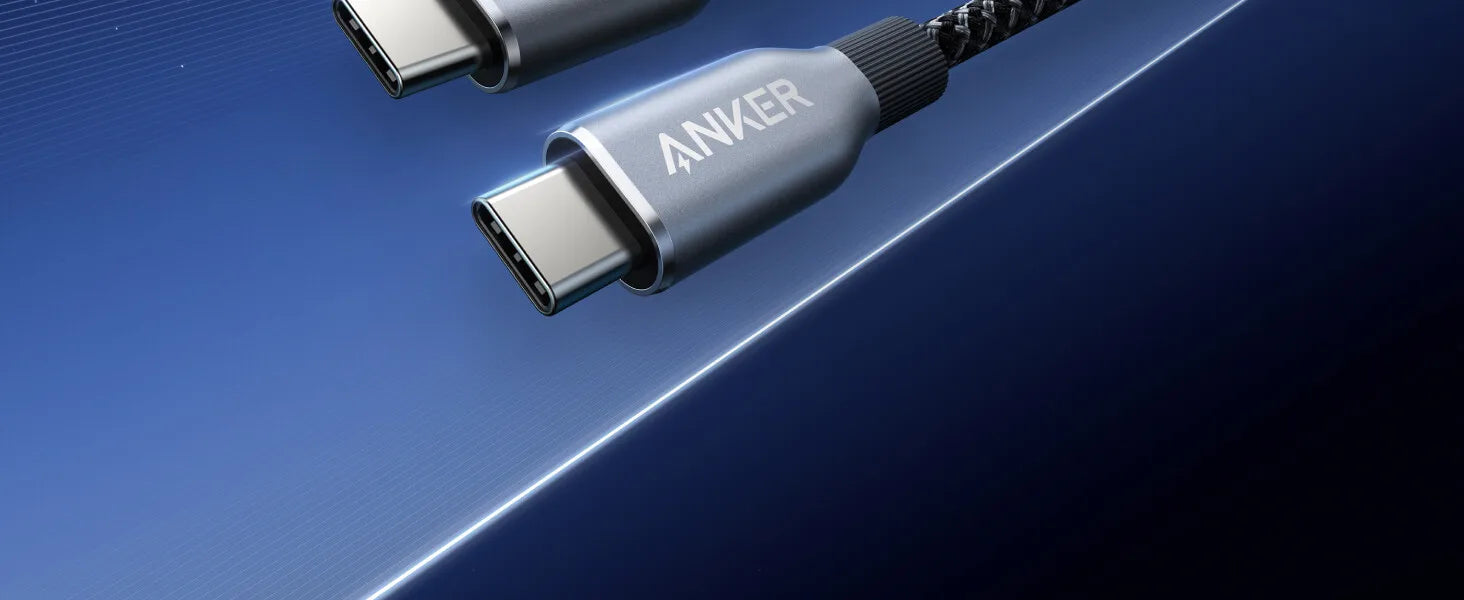 Anker Prime USB C To USB C Cable, 240W 6 Ft Fast Charging USB C Cable Upcycled-Braided Nylon with 100-Year Bend Durability