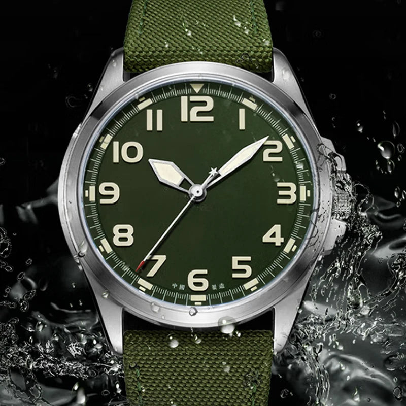 Fashion Men Watches Luxury Brand Fashion Mens Quartz Watch Luminous Hands Male Clock Big Dial Waterproof Man Wristwatch