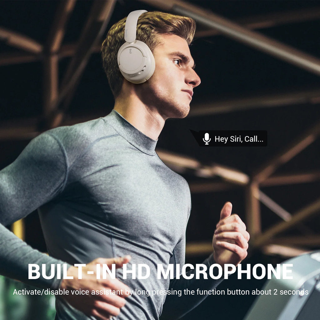 Oneodio EKSA V16 Wireless Headphones Bluetooth 5.3 Over Ear Headset With Mic Bass/Pop Mode Hi-Res HiFi Wired Headphones 90H APP