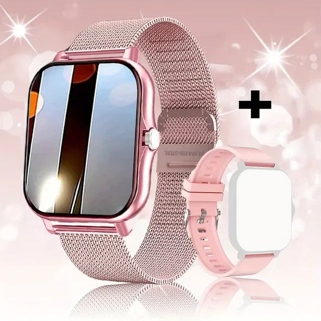 2025 Men Smart Watch Fitness Clock Sports Heart Monitor Smartwatch Bluetooth Call Music Playback 1.83'' Wrist Watches for Women