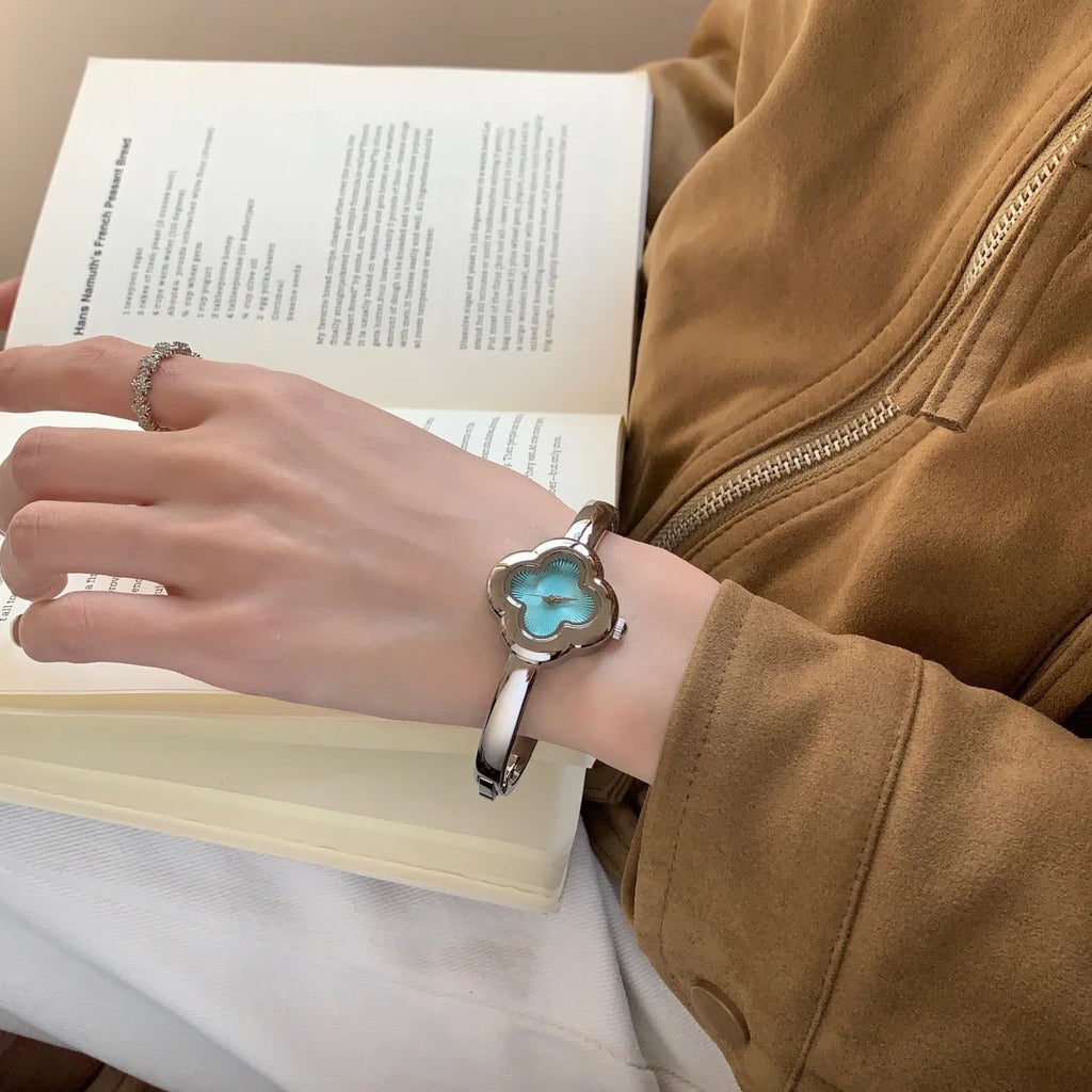 Women Reloj Mujer for Girls Quartz Watch Gold Sliver Stainless Steel Orologio Ladies Wristwatch Luxury New Bracelet Bangle Clock