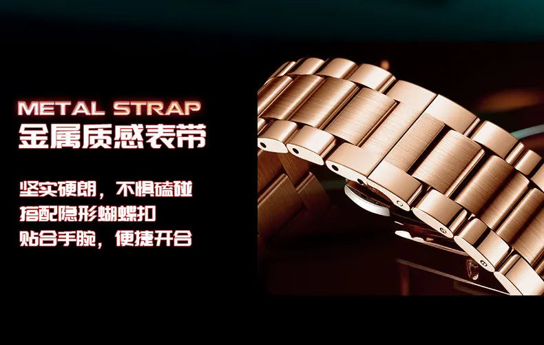 Mark Fairwhale Original Watch For Men Luxury Stainless Steel Clock Fashion Casual Fun Roulette Design Quartz Wristwatch 2025 New