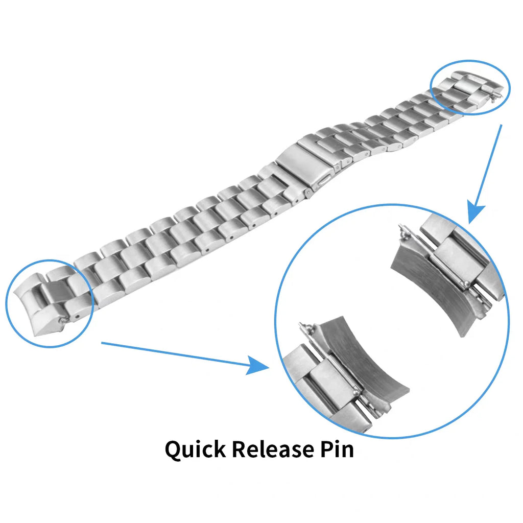Metal Strap for Huawei Watch GT6 46mm Stainless Steel Original Wristband Correa for Huawei Watch GT6 GT5/4 46mm No Gaps Bracelet