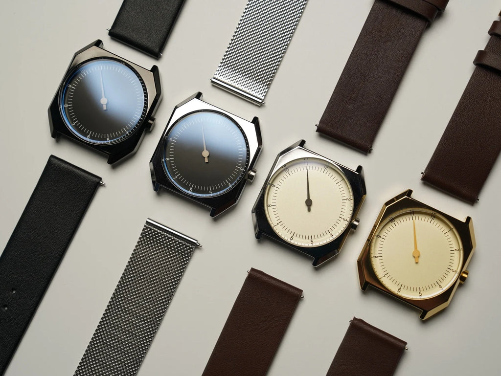 SKU Retro One Pointer Watch for Men luxury high quality Vintage Style Quartz Watch Unique Design Fashion Wrist watch for man men