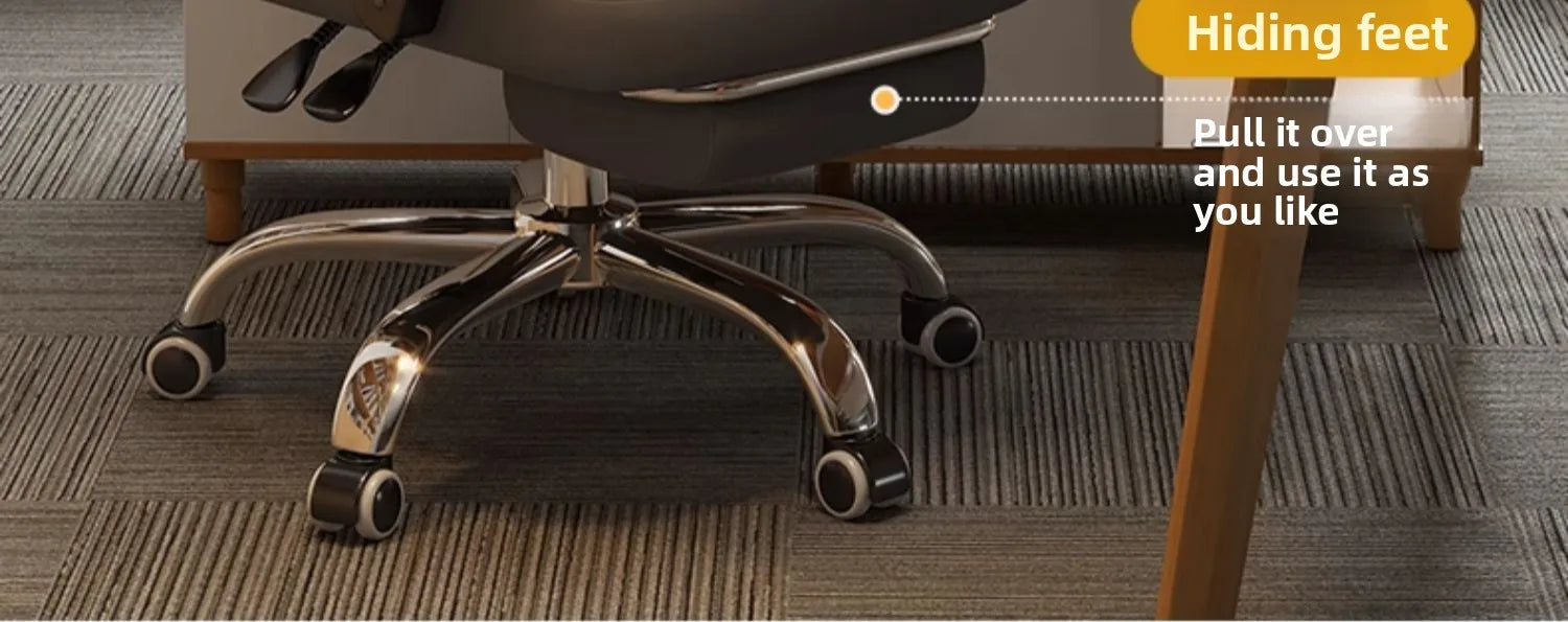 Comfortable home office chair that can lie down, computer, desk and chair, rotating ergonomic boss chair