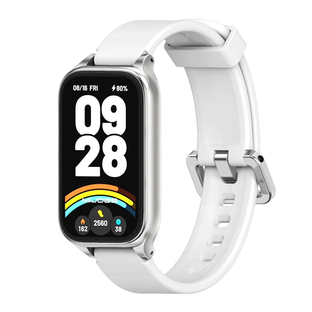 Strap For Mi Band 9 Active Watchband for Mi Band 8 Active 9 Active Silicone Wristband for Mi Band 9 Active Smartband Accessories