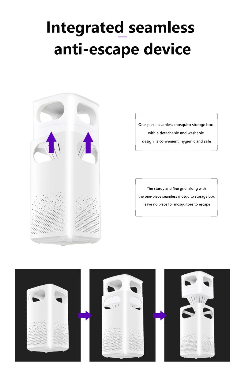 Xiaomi USB Mosquito Killer Lamp Fly Bug Mosquito Repeller Electronic LED Light Control Lamp Small Insect Trap Home Appliances