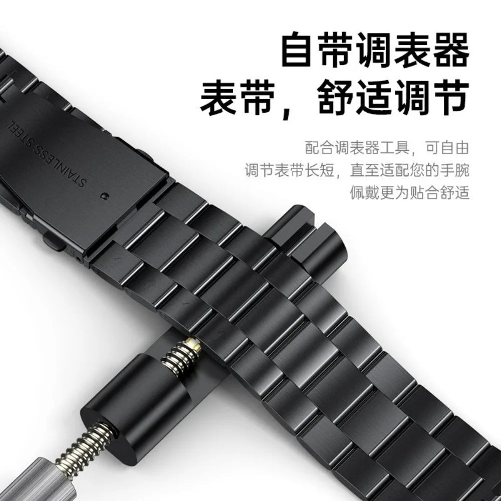 Metal Strap for Huawei Watch Fit 3/4 Adjustable Bracelet Wristband for Huawei Watch Fit 4/4 Pro Stainless steel Belt Accessories