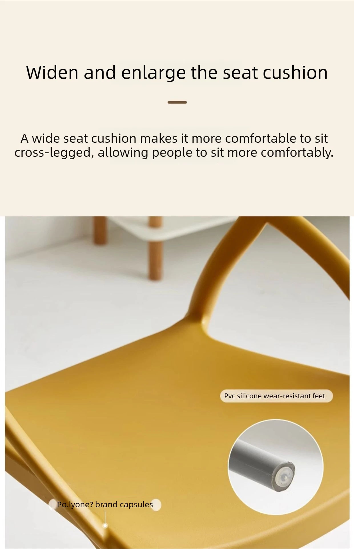 Plastic Chair Backrest, Home Thick Backrest Chair, Casual Nordic Minimalist Dining Chair, Restaurant Chair, Outdoor Armchair