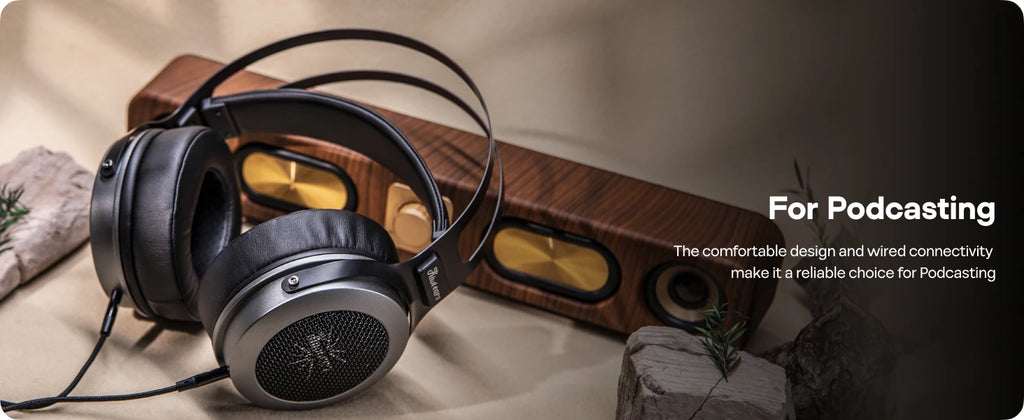 Linsoul Kiwi Ears Altruva Hi-Fi 50mm Dynamic Driver Headphones Open-Back Design Headphones with Premium Design