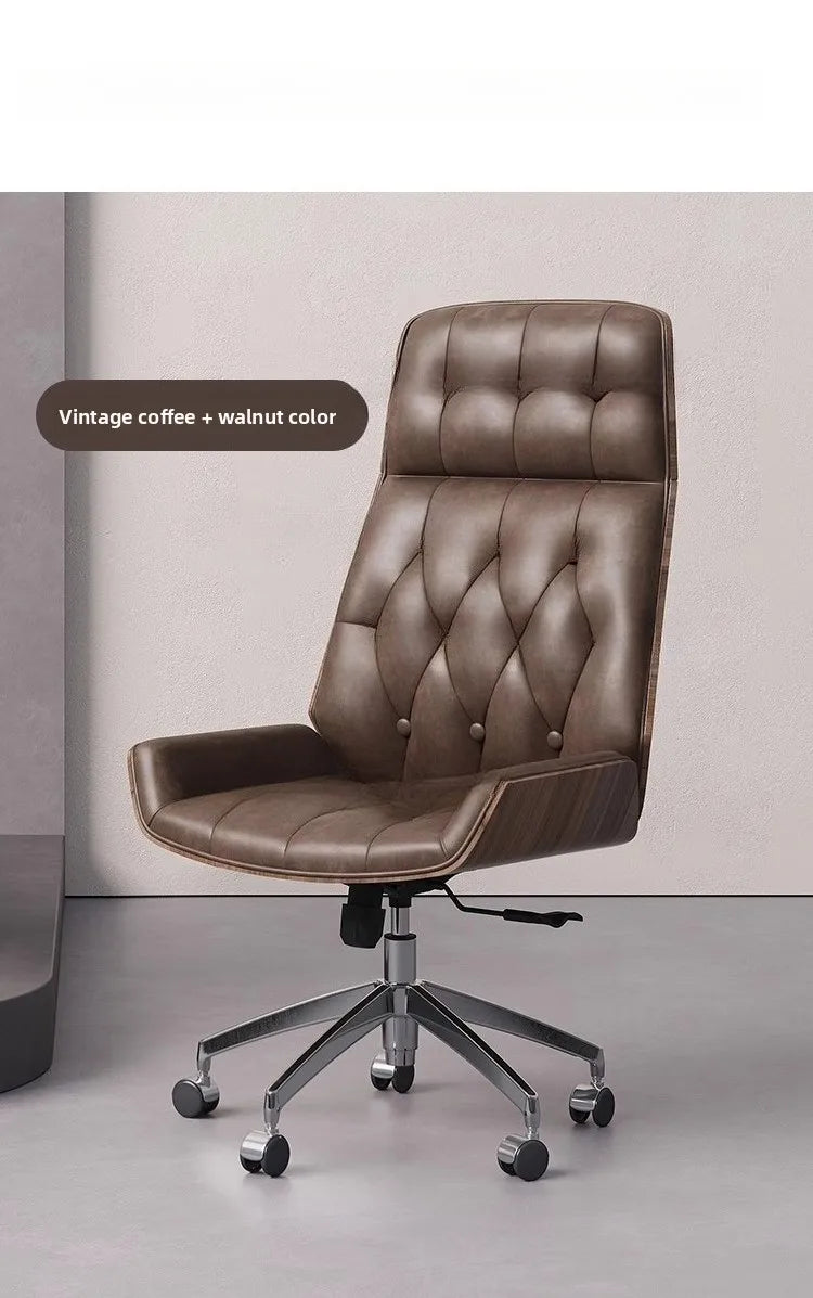 Office, computer chair, retro style office chair. Sitting for a long time without getting tired can make you feel relaxed