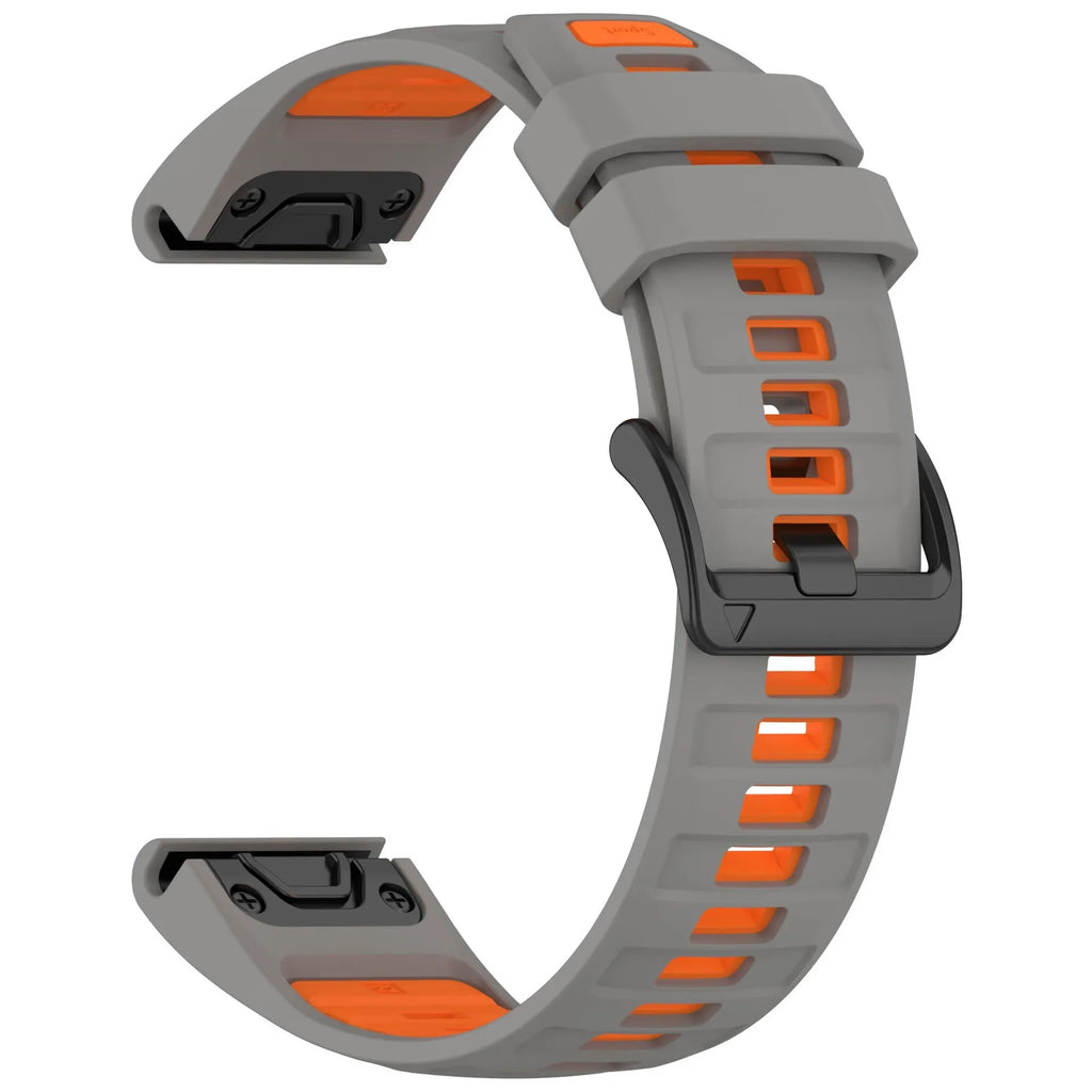 For Garmin Fenix 8 43mm 47mm 51mm Sports Original Silicone Wristband for Garmin Epix/Quatix7/Fenix 7X 6X 7S Pro/Descent Mk3 Band