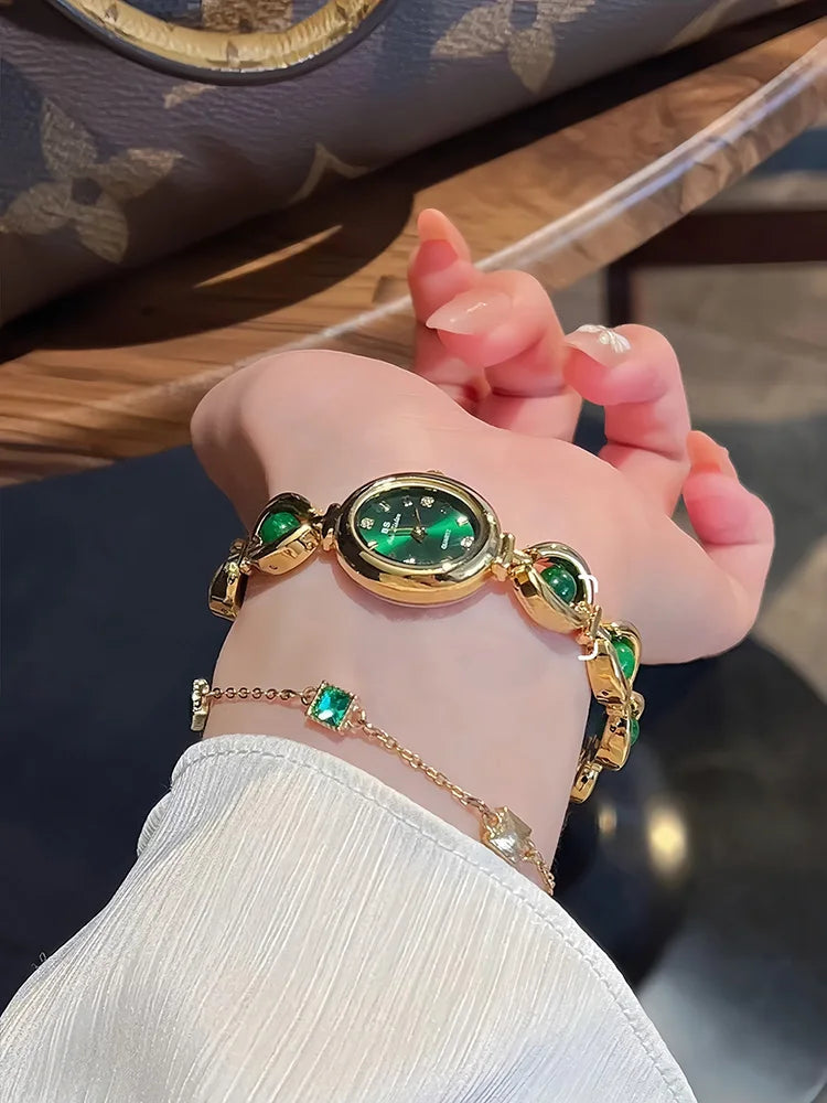 Women's Watch Bracelet Quartz Wristwatches Brand Luxury Vintage Casual Small Silver Clock High Quality Watch Ladies