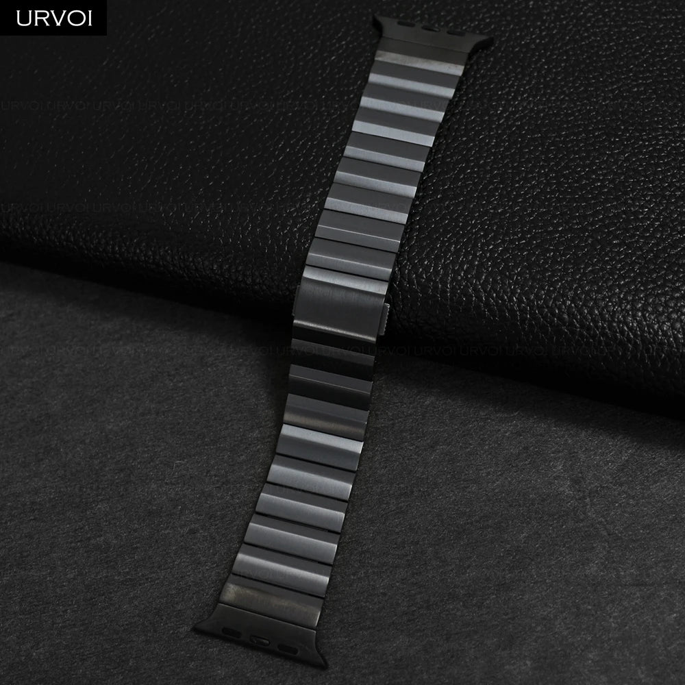 URVOI Titanium Band for Apple Watch Ultra 3 2 Series 11 10 9 8 7 6 SE strap for iWatch Magnet Closure wristband 46 49mm