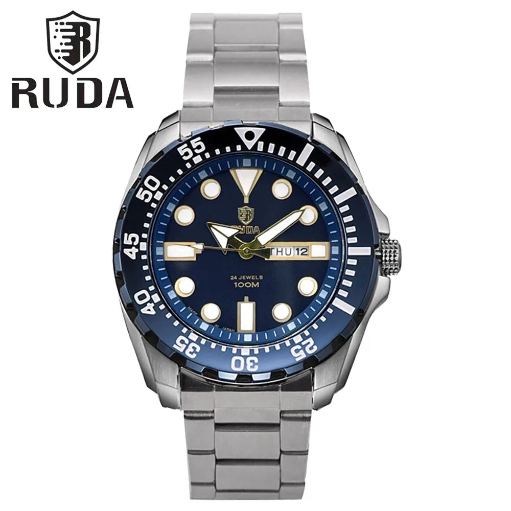 High-Quality Luxury Watch Calendar, Day, Water-Resistant, Luminous Quartz Watch Business Men's Watch Fashion Timepiece