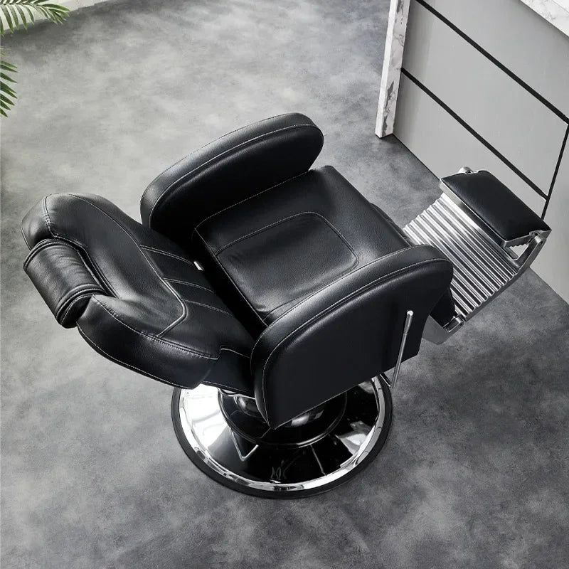 AOLIVIYA Modern Minimalist Commercial Barber Shop Chair With Adjustable Swivel Hair Styling Salon Furniture Backrest For Profess