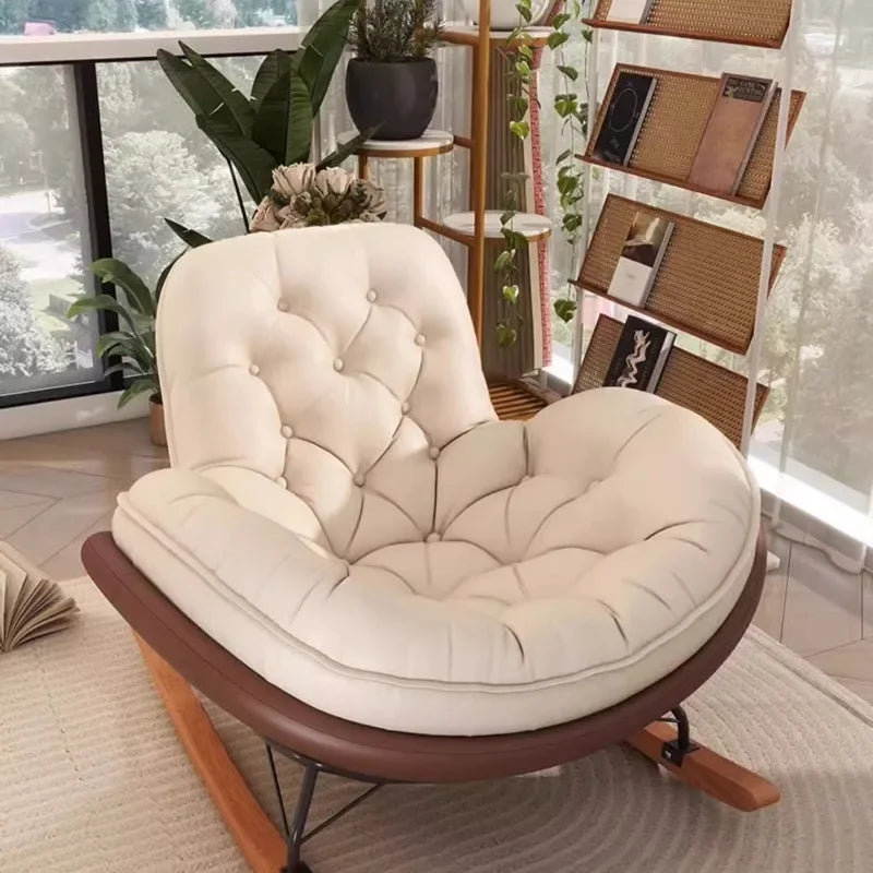 Lazy Sofa, Single Rocking Chair, Lounge Chair, Adult Honeycomb Chair, Balcony, Home Use,internet Celebrity,leisure Rocking Chair