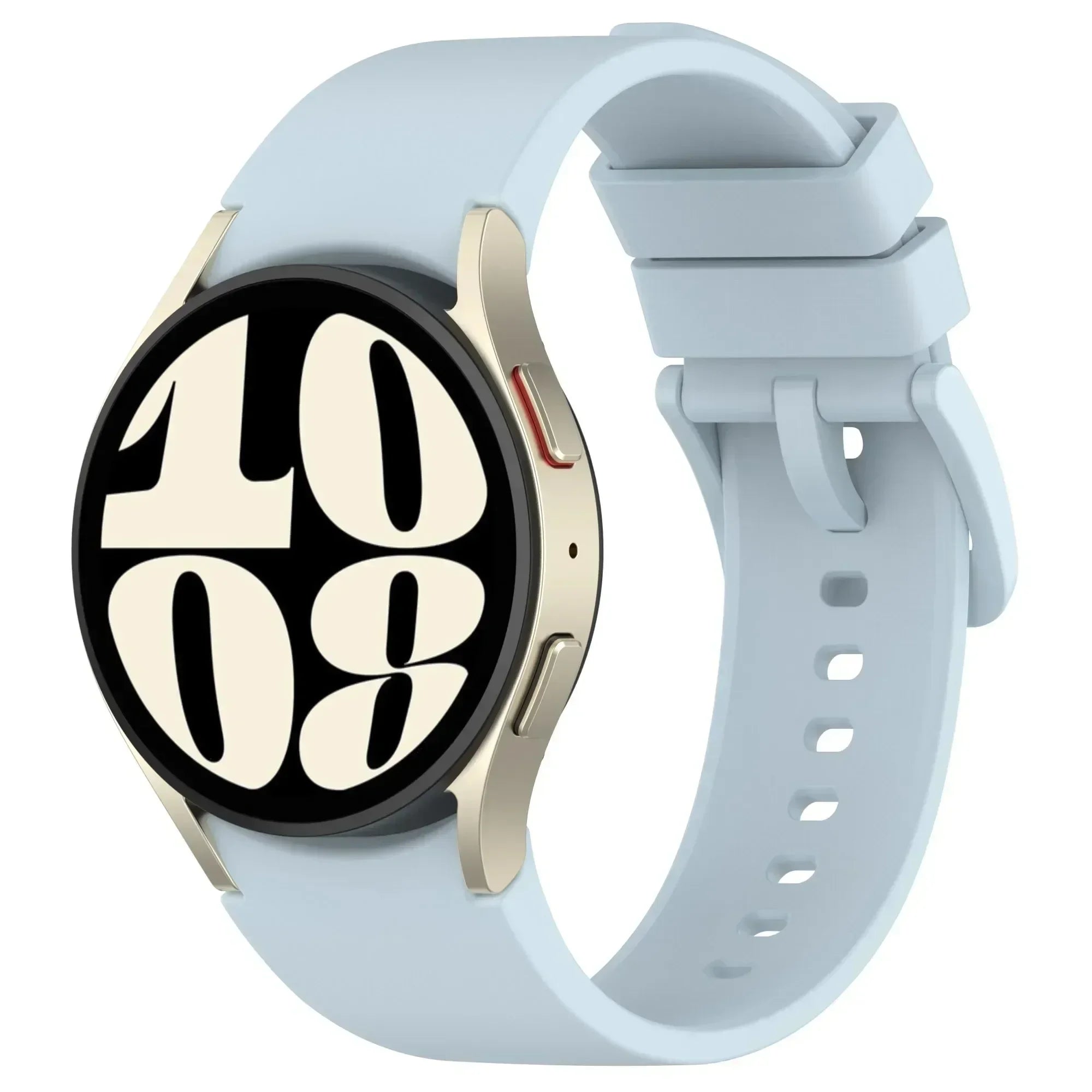 New Official Silicone Strap For Samsung Galaxy Watch 6 4 Classic 47mm 46mm 43/42mm Watchband Galaxy Watch 7 6 5 4 40mm 44mm Belt