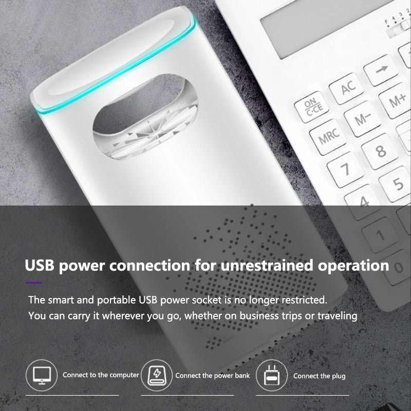 Xiaomi USB Mosquito Killer Lamp Fly Bug Mosquito Repeller Electronic LED Light Control Lamp Small Insect Trap Home Appliances
