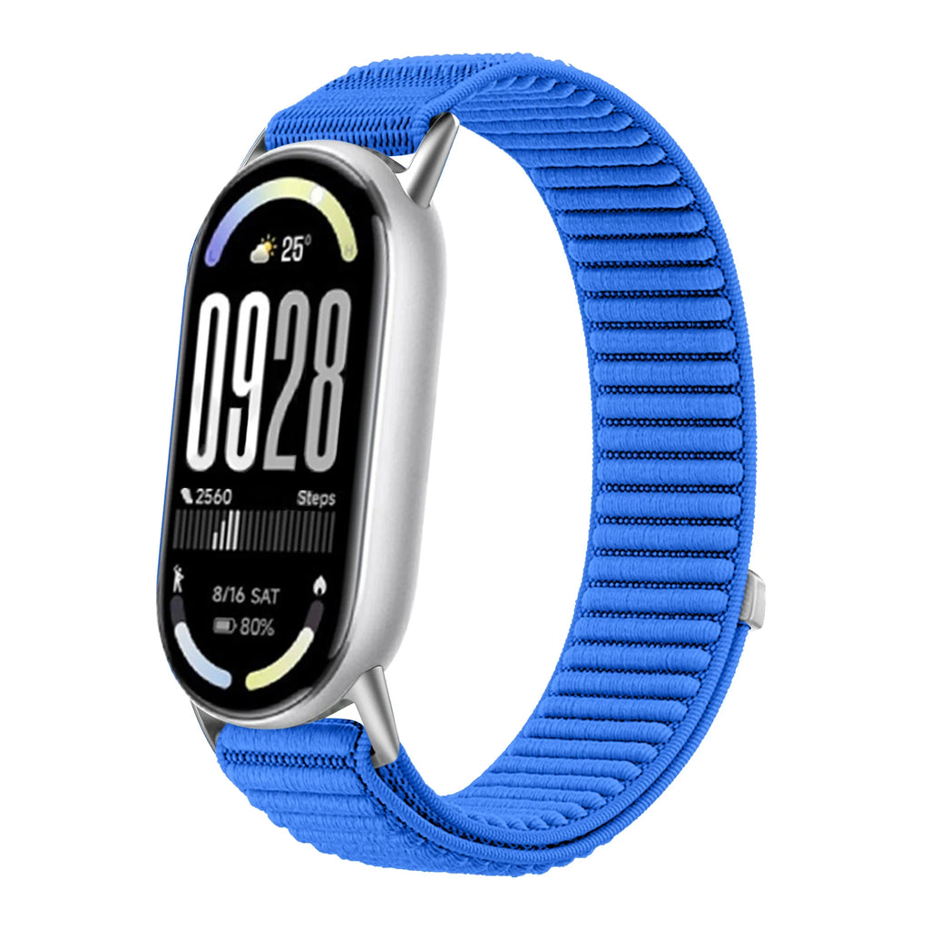 Nylon Breathable Strap for Xiaomi Mi Band 10 9 8 Sports Bracelet Replacement Wristband for Xiaomi Mi Band 10 Watchband Accessory