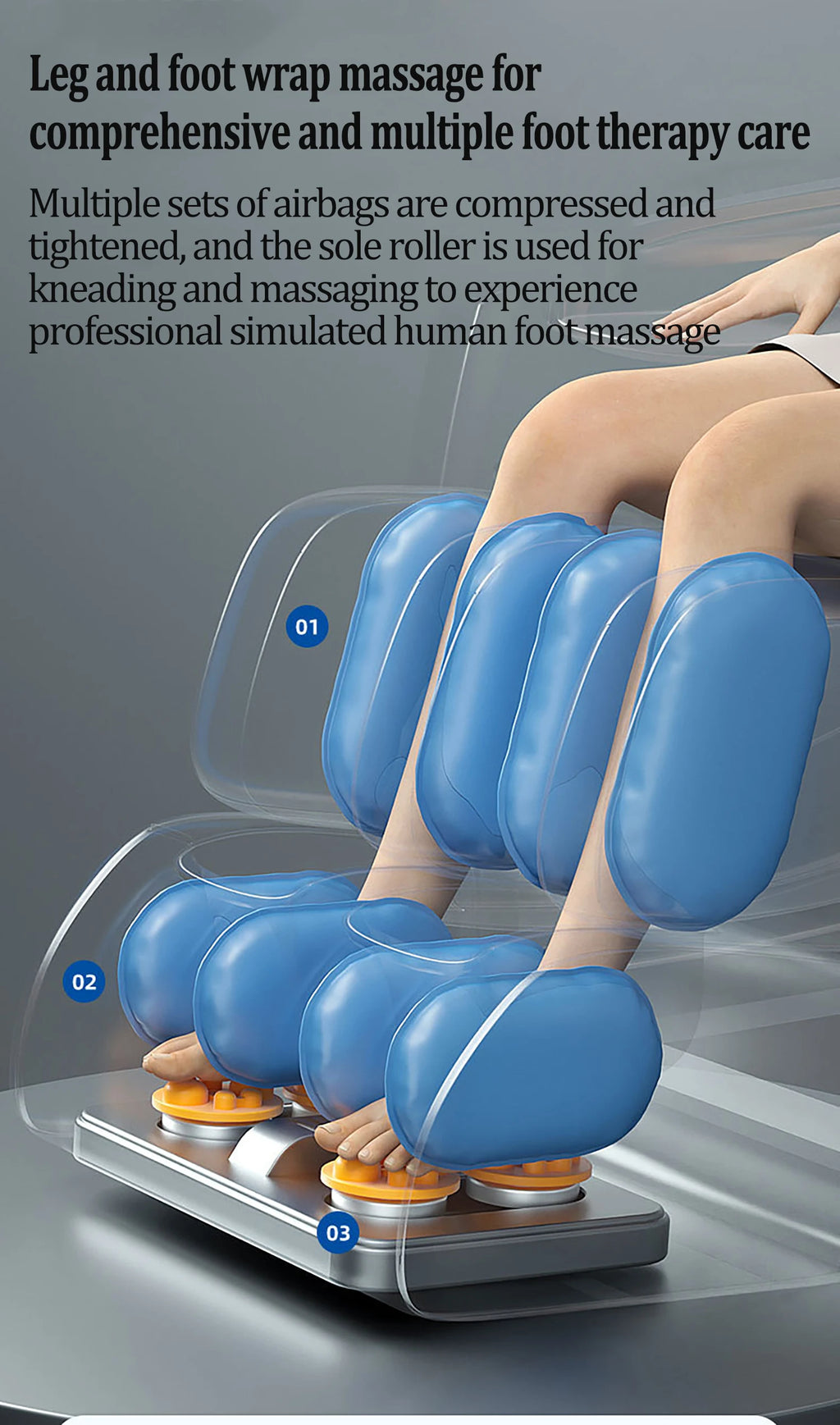 Electric Smart massage chair zero gravity with Voice Control Foot Airbag Massage for Full Body Relief for Family Use 3D Shiatsu