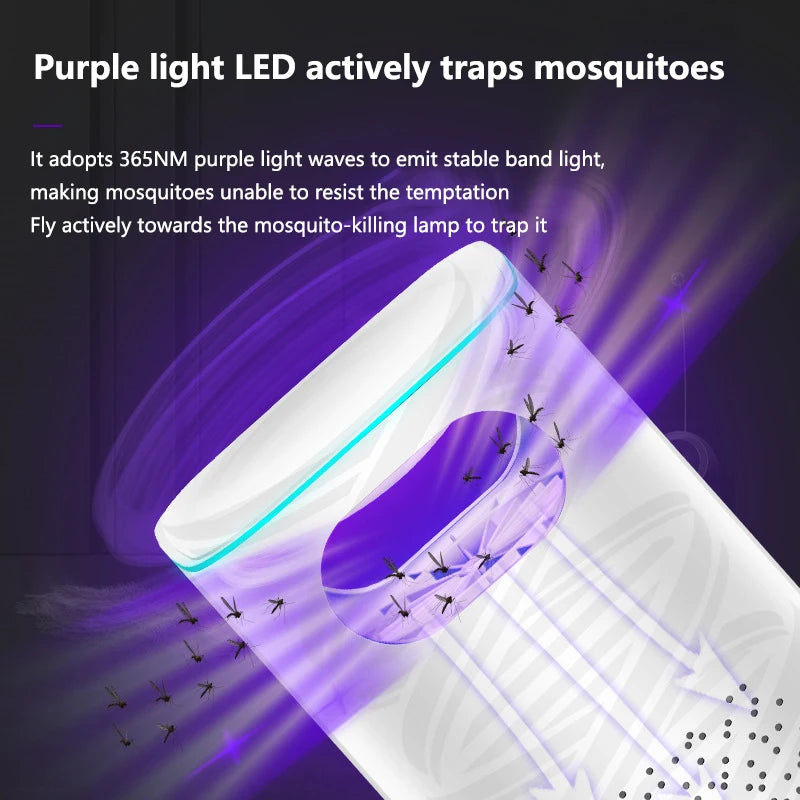 Xiaomi USB Mosquito Killer Lamp Fly Bug Mosquito Repeller Electronic LED Light Control Lamp Small Insect Trap Home Appliances