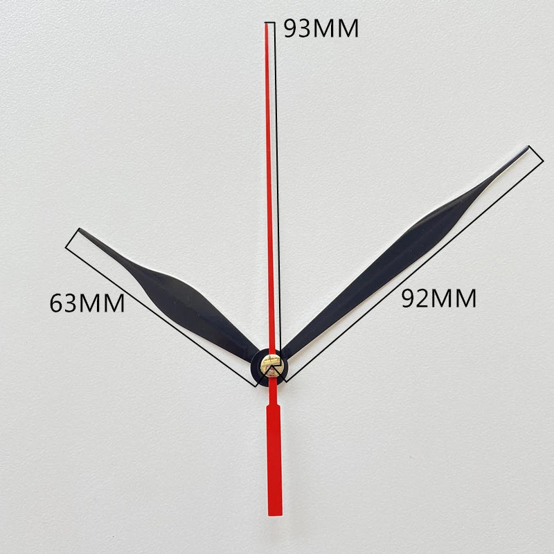 Mute DIY Wall Clock Movement Mechanism with Clock Hands Silent Kit Battery Operated Watch Repair Parts Replacement Set