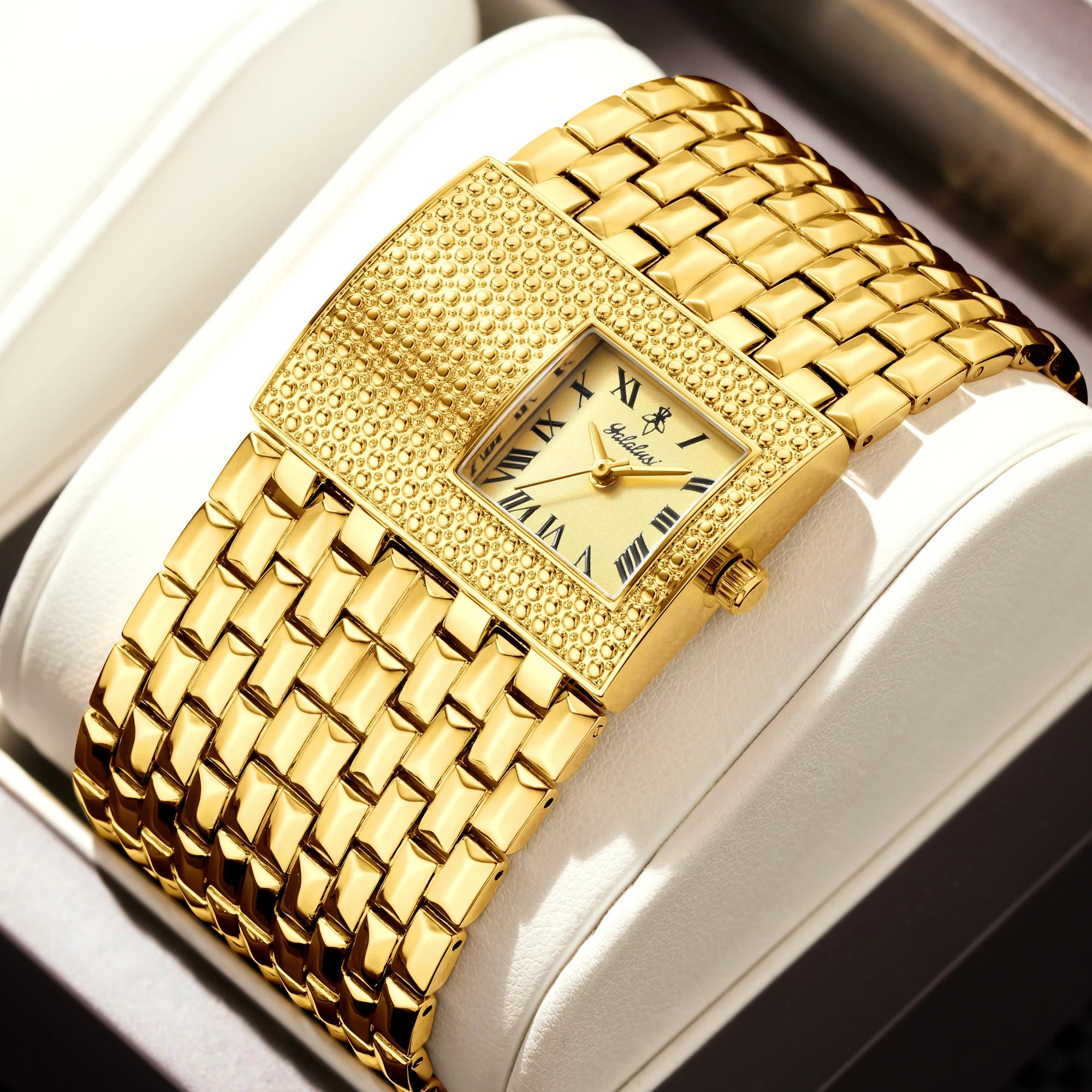 YaLaLuSi Women’s Fashionable Water-Resistant Quartz Bracelet Watch: An Elegant Square Timepiece watch for ladies  reloj mujer