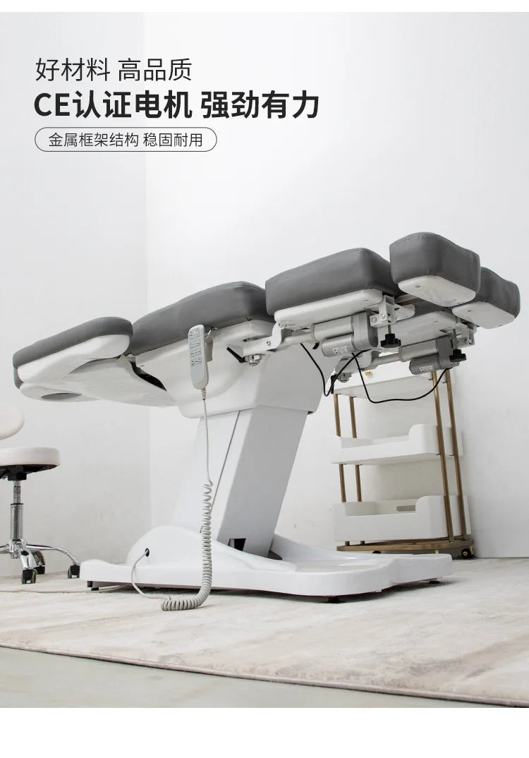 AOLIVIYA Fully Automatic Electric Lifting Rotating Heating Pedicure Chair For Body Tattoo Foot Soaking Beauty Salon Professional