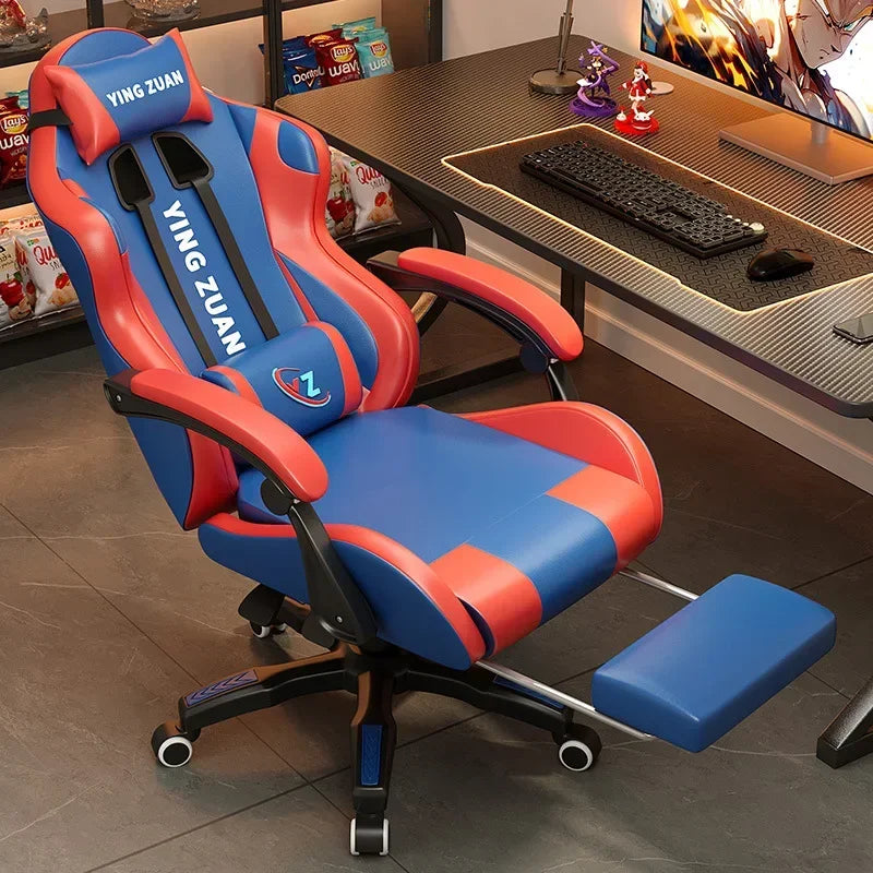 AOLIVIYA Casual Ergonomic Reclining Gaming Computer Chair For Home Office Dormitory Study Room College Students Men A413759