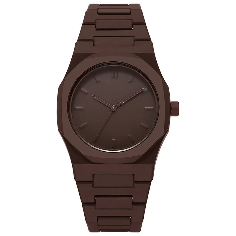 Top Fashion Men Luxury Calendar Watch Women Business Casual Quartz Watches Sports Plastic Watch Students Watches Reloj Hombre