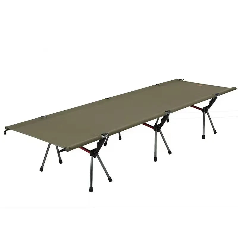 191cm Camping Cot Portable Folding Bed chair Ultralight Aluminum Alloy Sleeping Cot for Outdoor Hiking Backpacking Travel