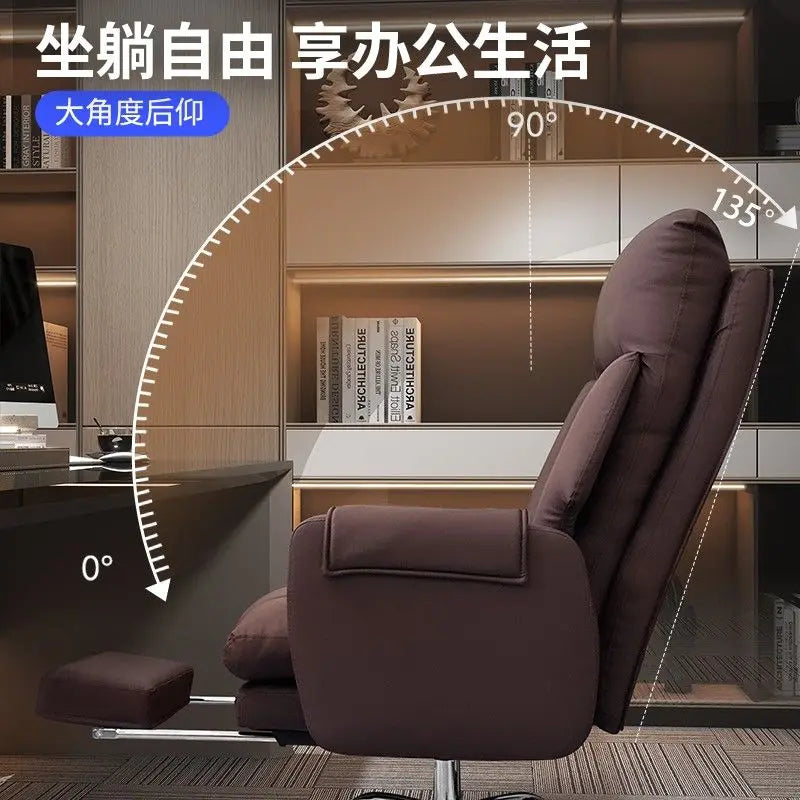 Boss Chair, Home Office Computer Chair, Comfortable for Long-term Sitting, Office Chair, Business Sofa Study, Reclining Chair