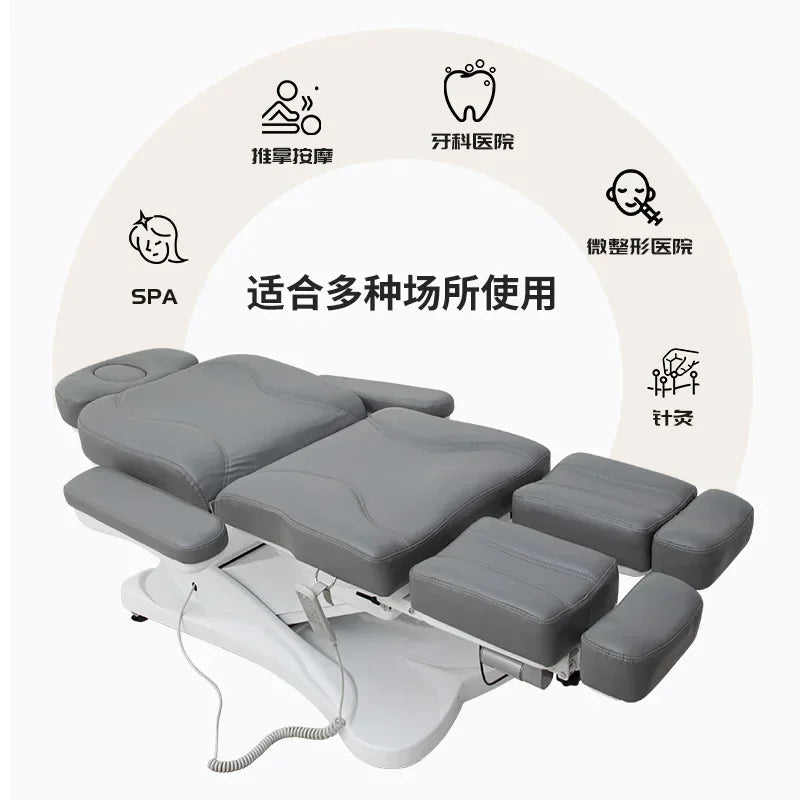 AOLIVIYA Fully Automatic Electric Lifting Rotating Heating Pedicure Chair For Body Tattoo Foot Soaking Beauty Salon Professional