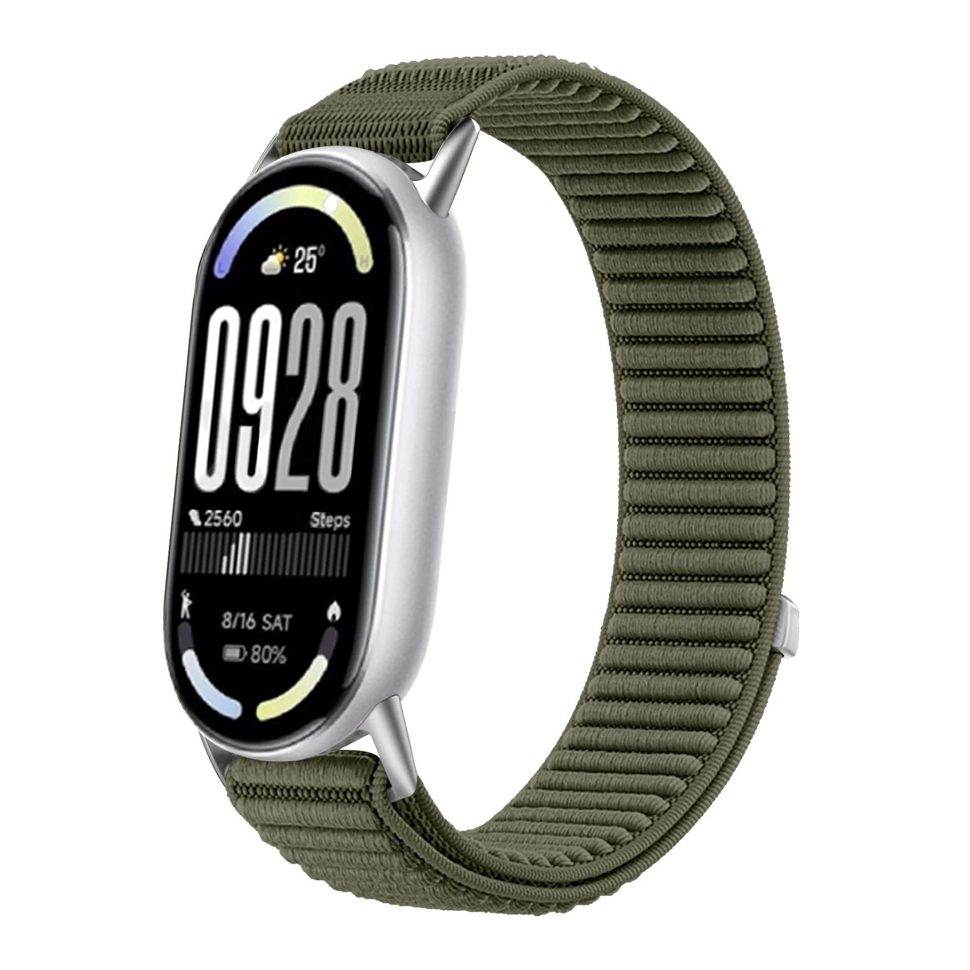 Nylon Breathable Strap for Xiaomi Mi Band 10 9 8 Sports Bracelet Replacement Wristband for Xiaomi Mi Band 10 Watchband Accessory
