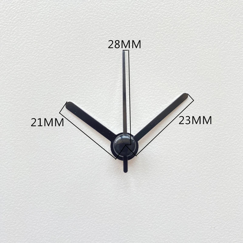 Mute DIY Wall Clock Movement Mechanism with Clock Hands Silent Kit Battery Operated Watch Repair Parts Replacement Set
